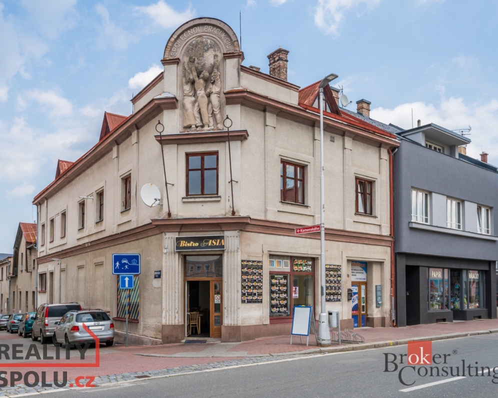 Prodej, domu, 400 m2, Mírové nám., Týniště nad Orlicí