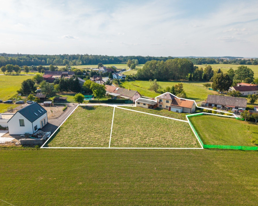 PRODEJ, POZEMKY/BYDLENÍ, 1012 M2,KRŇOVICE